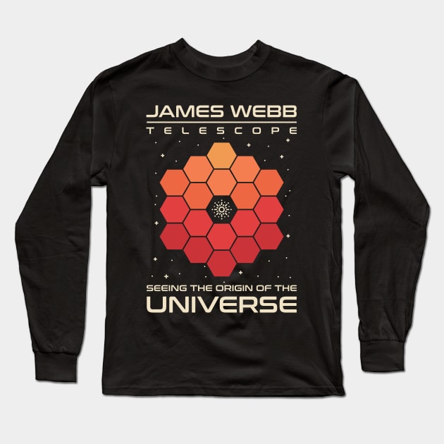 James Webb Telescope Long Sleeve T-Shirt by Sachpica